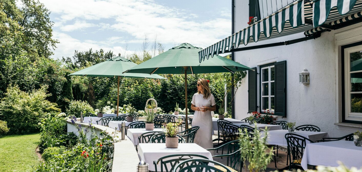 Hotel am Chiemsee mit großem Garten und Pool in Prien