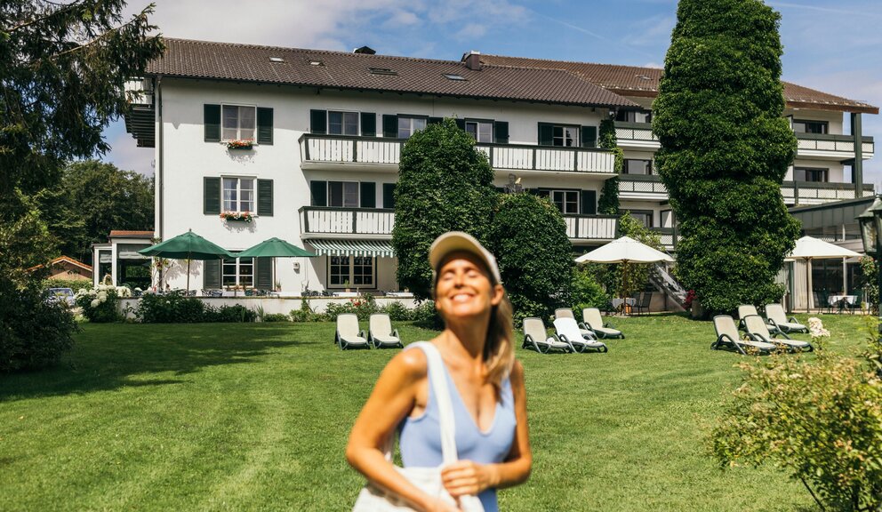 Erholung und Wellness im Gartenhotel Chiemgau am Chiemsee